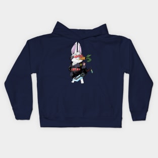 CAPTAIN BUNNY Kids Hoodie